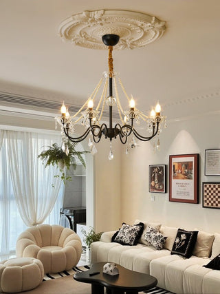 Nymiran Lustre Classique Postmoderne de Luxe en Cristal