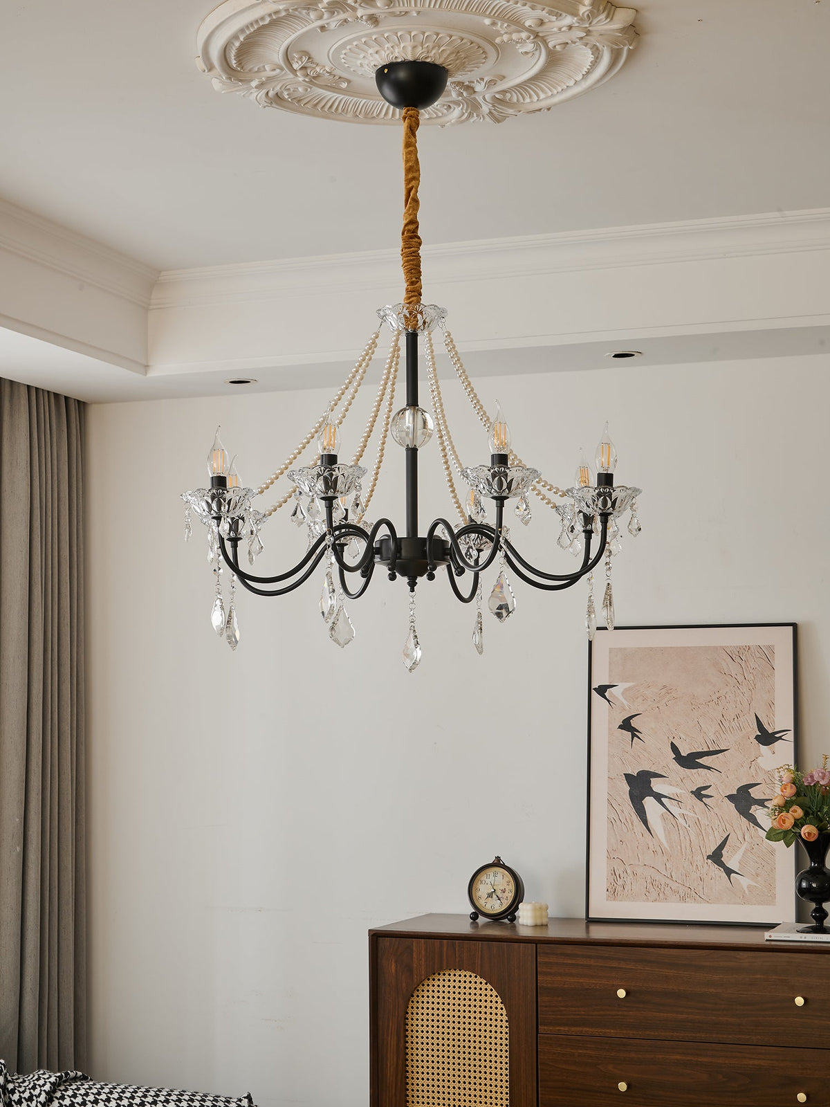 Lucelle Lustre Classique Postmoderne de Luxe en Cristal