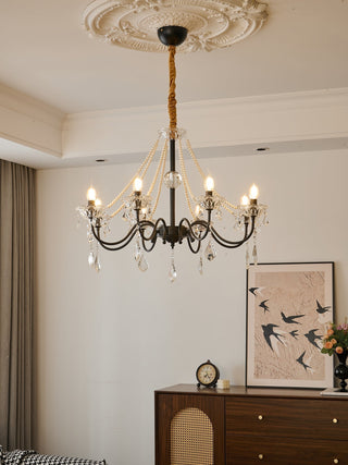 Nymiran Lustre Classique Postmoderne de Luxe en Cristal