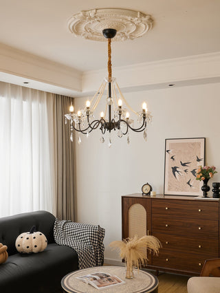 Nymiran Lustre Classique Postmoderne de Luxe en Cristal