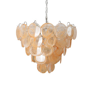 Aurora Lustre Murano Verre Disque Classique