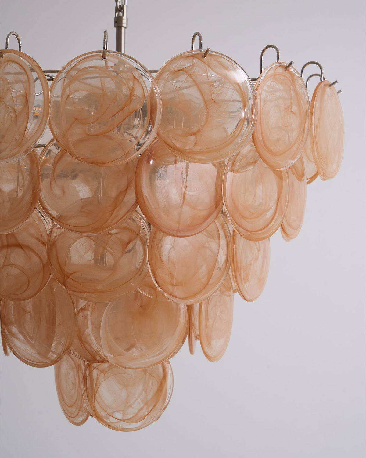 Verara Lustre Murano Verre Disque Classique