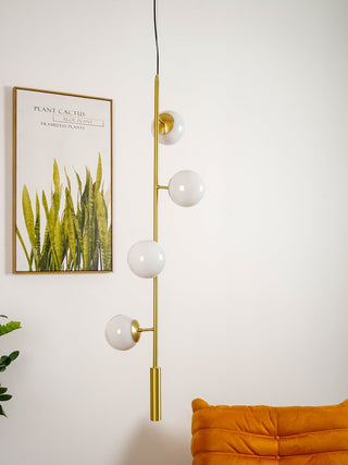 Erevia Suspension Laiton Verre