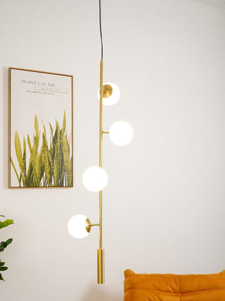 Erevia Suspension Laiton Verre