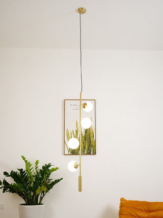 Erevia Suspension Laiton Verre