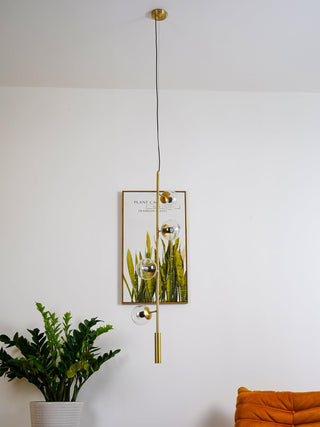 Erevia Suspension Laiton Verre