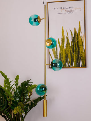 Erevia Suspension Laiton Verre