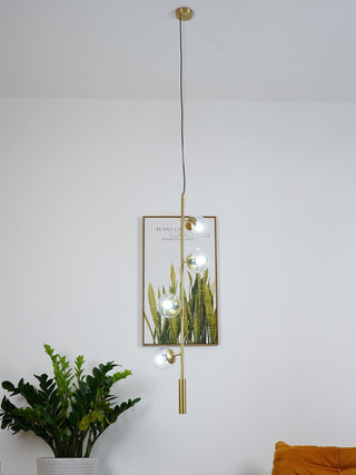 Erevia Suspension Laiton Verre
