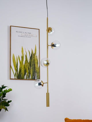 Erevia Suspension Laiton Verre