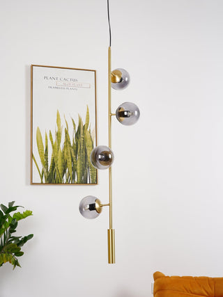 Erevia Suspension Laiton Verre