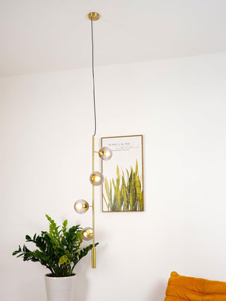 Erevia Suspension Laiton Verre