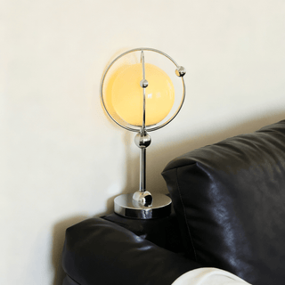 Orb Cage Table Lamp-Neutral Decor