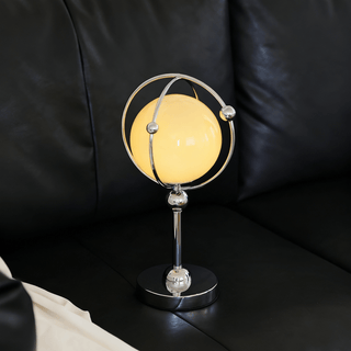 Orb Cage Table Lamp-Neutral Decor