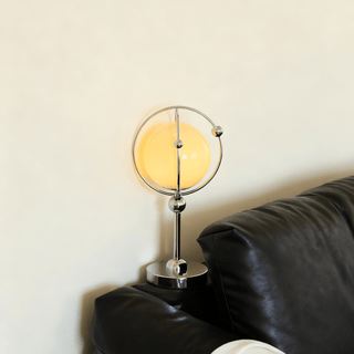 Orb Cage Table Lamp-Neutral Decor