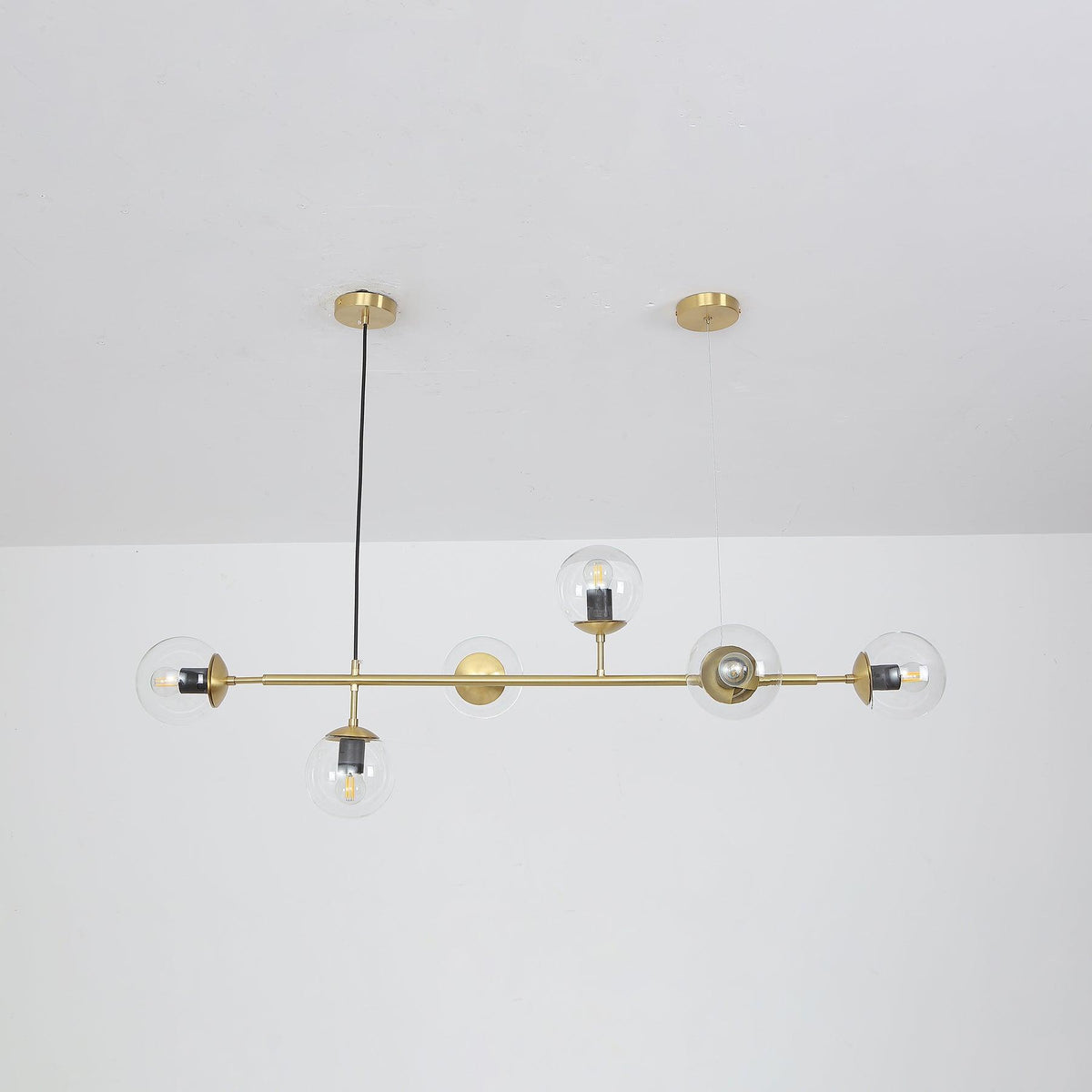 Olveya Suspension Orb Laiton Verre Pour Salon