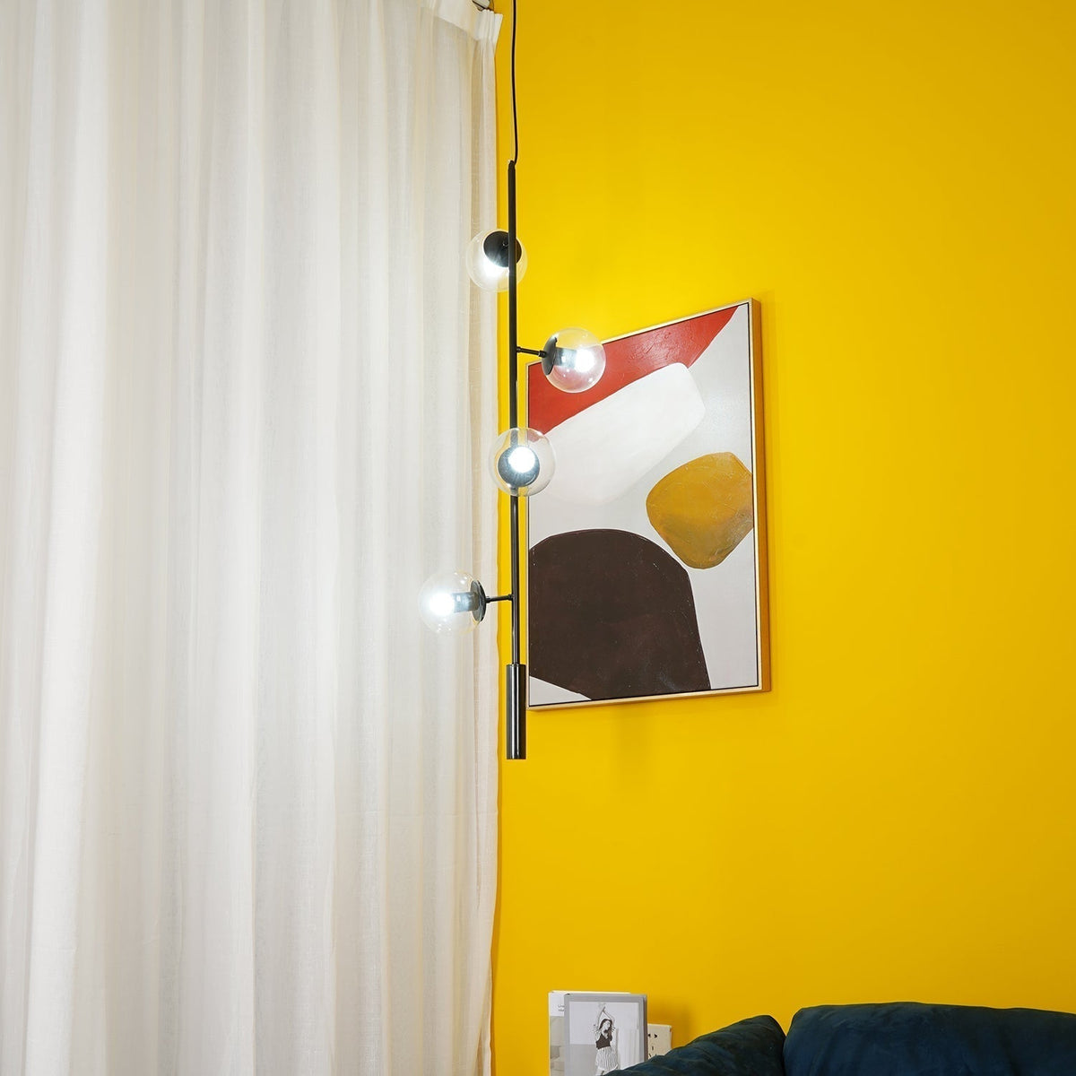 Erevia Suspension Laiton Verre