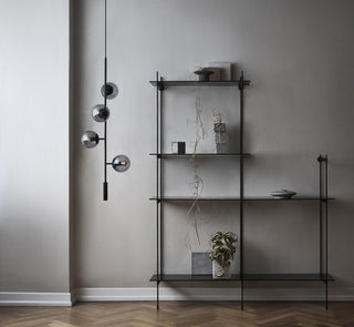 Erevia Suspension Laiton Verre
