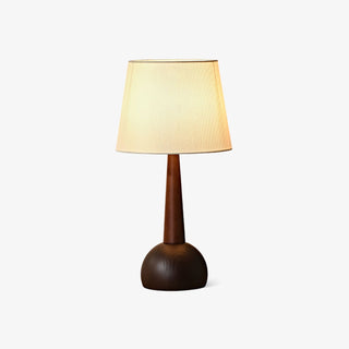 Luna Minimalist Wood Table Lamp-Neutral Decor