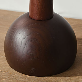 Luna Minimalist Wood Table Lamp-Neutral Decor