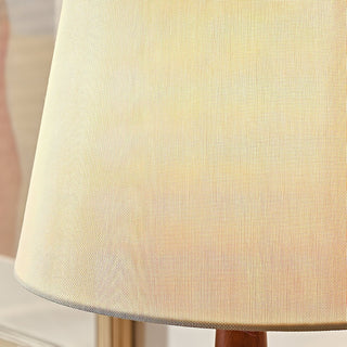 Luna Minimalist Wood Table Lamp-Neutral Decor