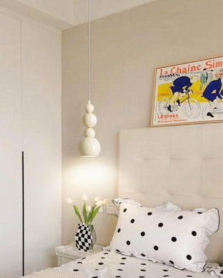 Solena Lampes Pendantes Artistiques Beiges