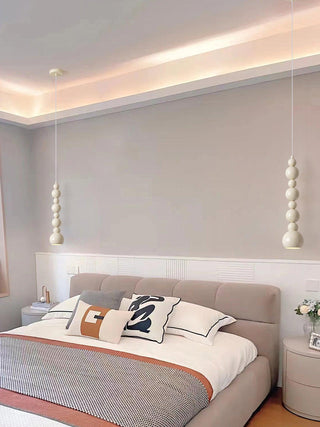 Solena Lampes Pendantes Artistiques Beiges