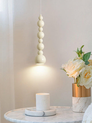 Solena Lampes Pendantes Artistiques Beiges