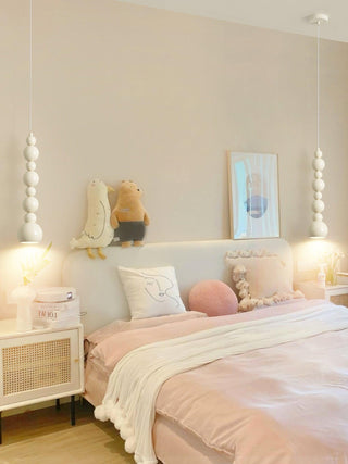 Solena Lampes Pendantes Artistiques Beiges