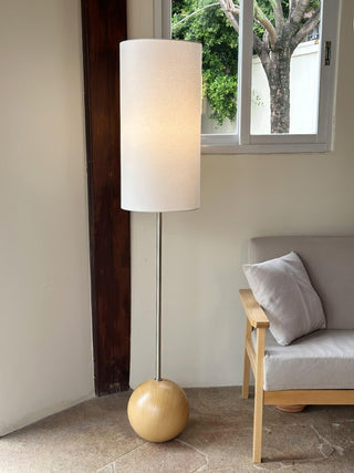 Cephaor Lampadaire en Tissu Moderne