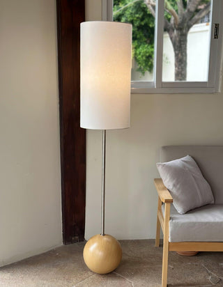 Cephaor Lampadaire en Tissu Moderne