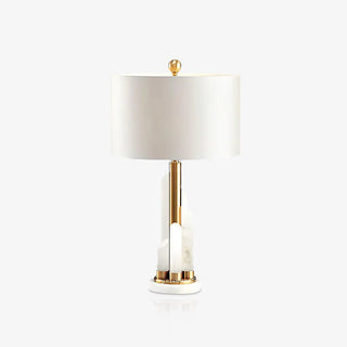 Olvenor Lampe de Table en Albâtre