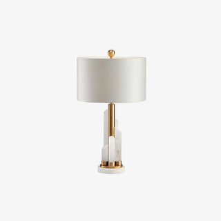 Olvenor Lampe de Table en Albâtre