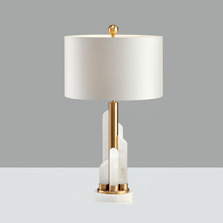 Olvenor Lampe de Table en Albâtre