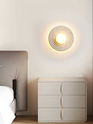 Zelirara Applique Murale Minimaliste en Travertin