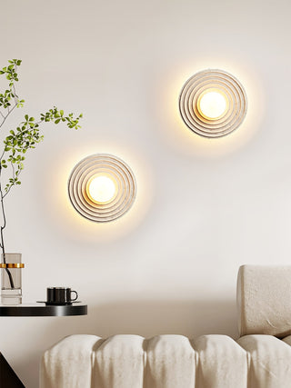 Zelirara Applique Murale Minimaliste en Travertin
