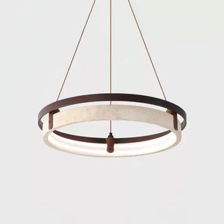 Veraearae Suspension Moderne en Travertin