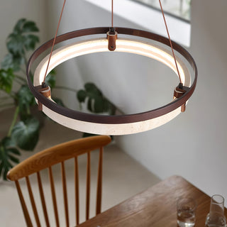 Veraearae Suspension Moderne en Travertin