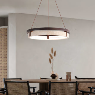 Veraearae Suspension Moderne en Travertin