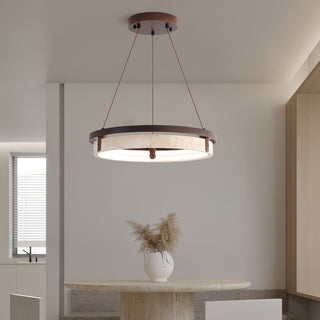 Veraearae Suspension Moderne en Travertin