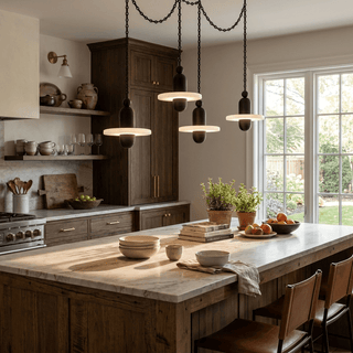 Orbital Drift Chain Chandelier-Neutral Decor