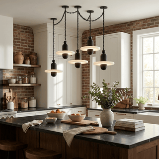 Orbital Drift Chain Chandelier-Neutral Decor