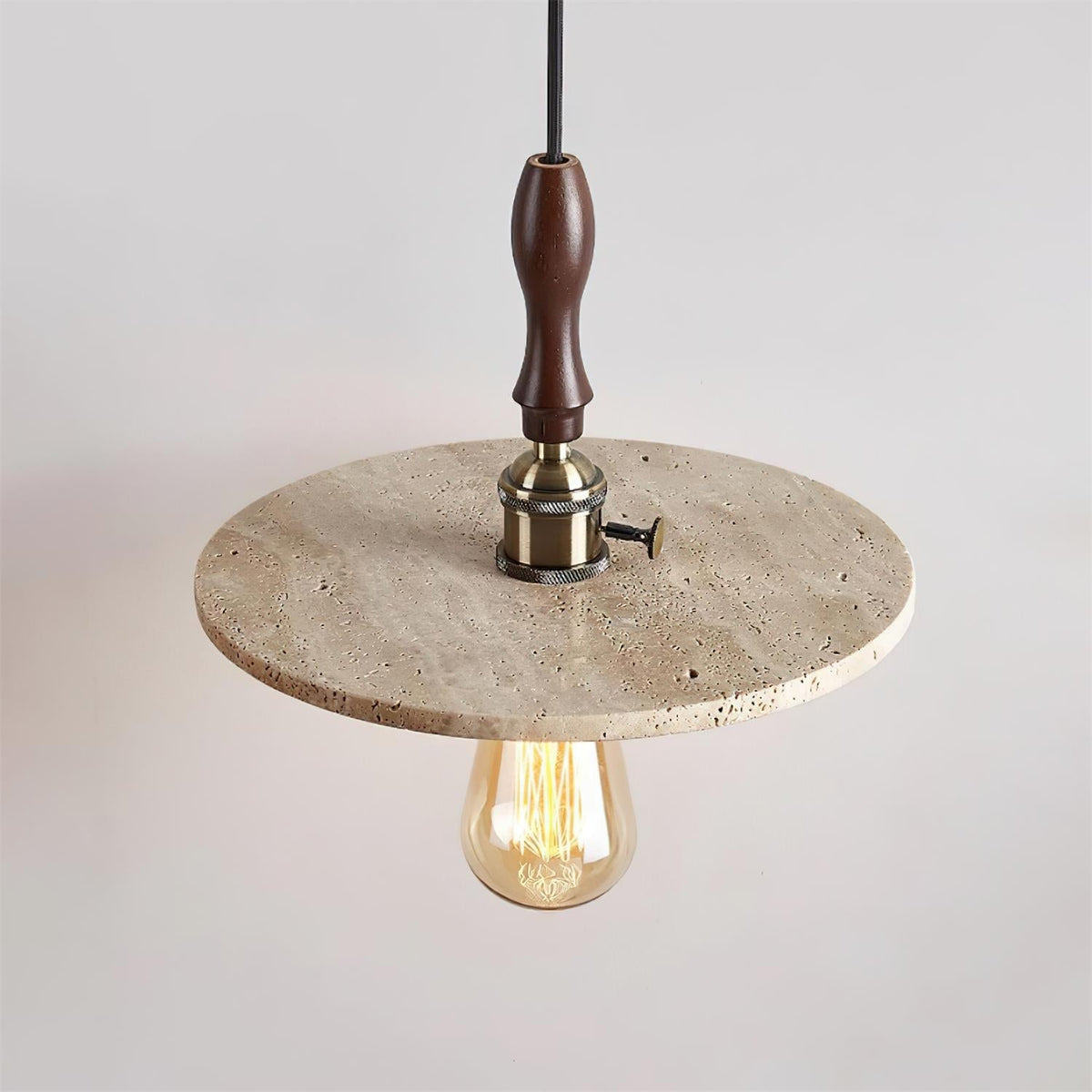 Ritta Orbit Pendant Light Travertine-Neutral Decor