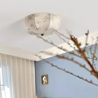 Ilvara Premium Nordic Art Tissu Plafonnier