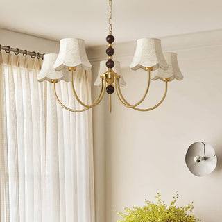 Orchid Lustre en tissu doré