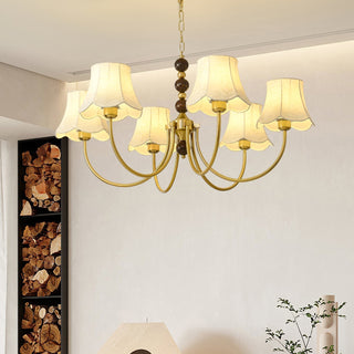Orchid Lustre en tissu doré