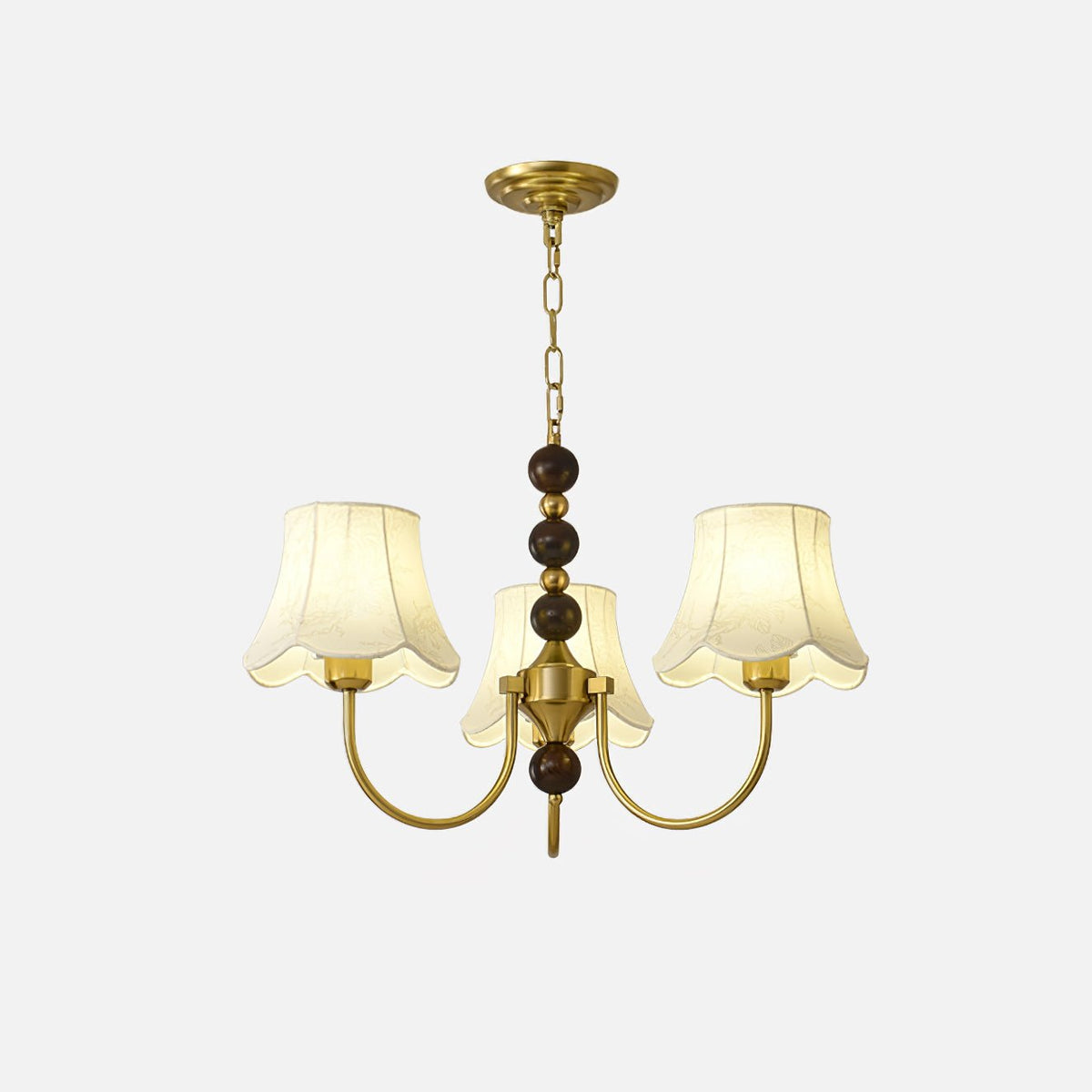 Orchid Lustre en tissu doré