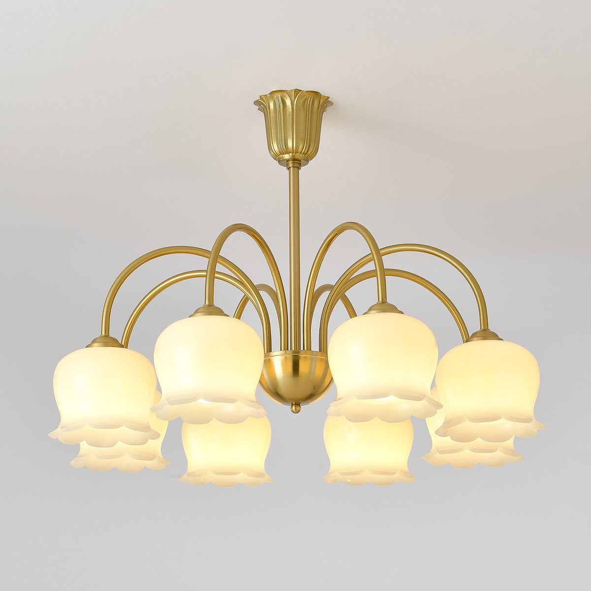 Talella Lustre Laiton Bras Courbé Élégant
