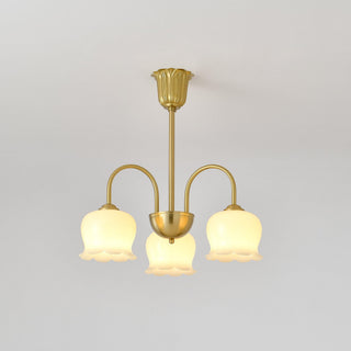 Lustra Lustre Laiton Bras Courbé Élégant