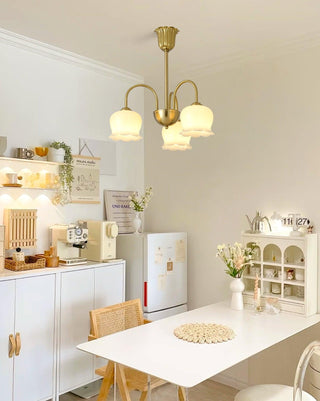 Lustra Lustre Laiton Bras Courbé Élégant