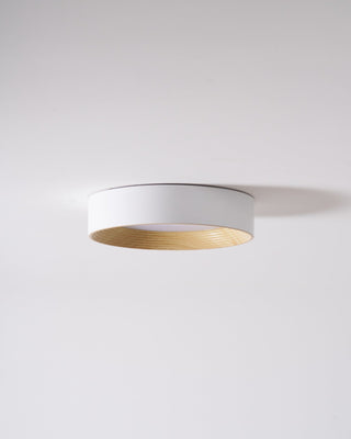 Solara Plafonnier Bois Anneau Minimaliste Réglable